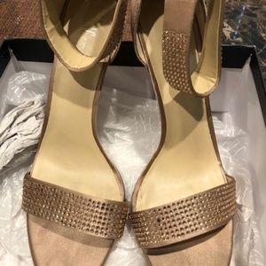 INC ROSARIANUD NUDE SHOE